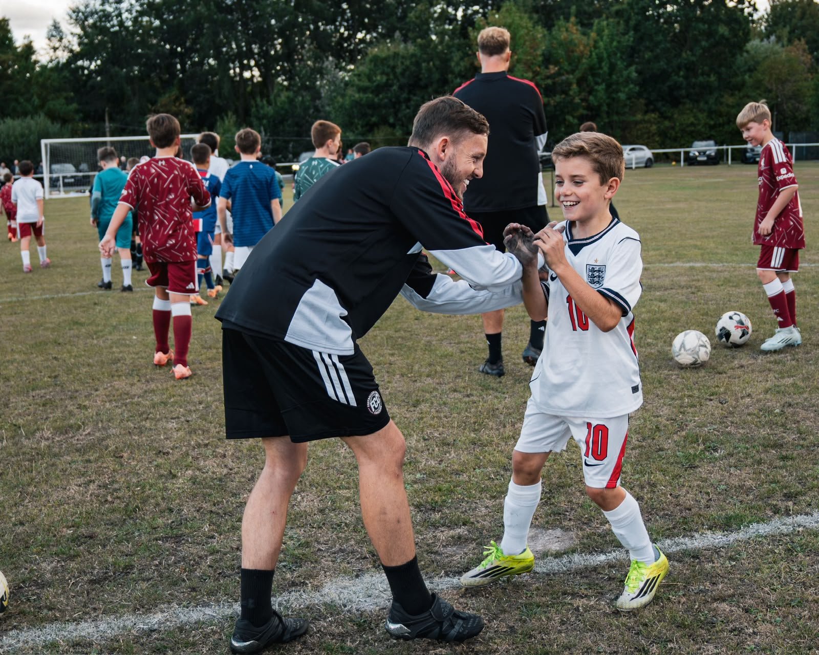 Footballers Choice Coaching training session