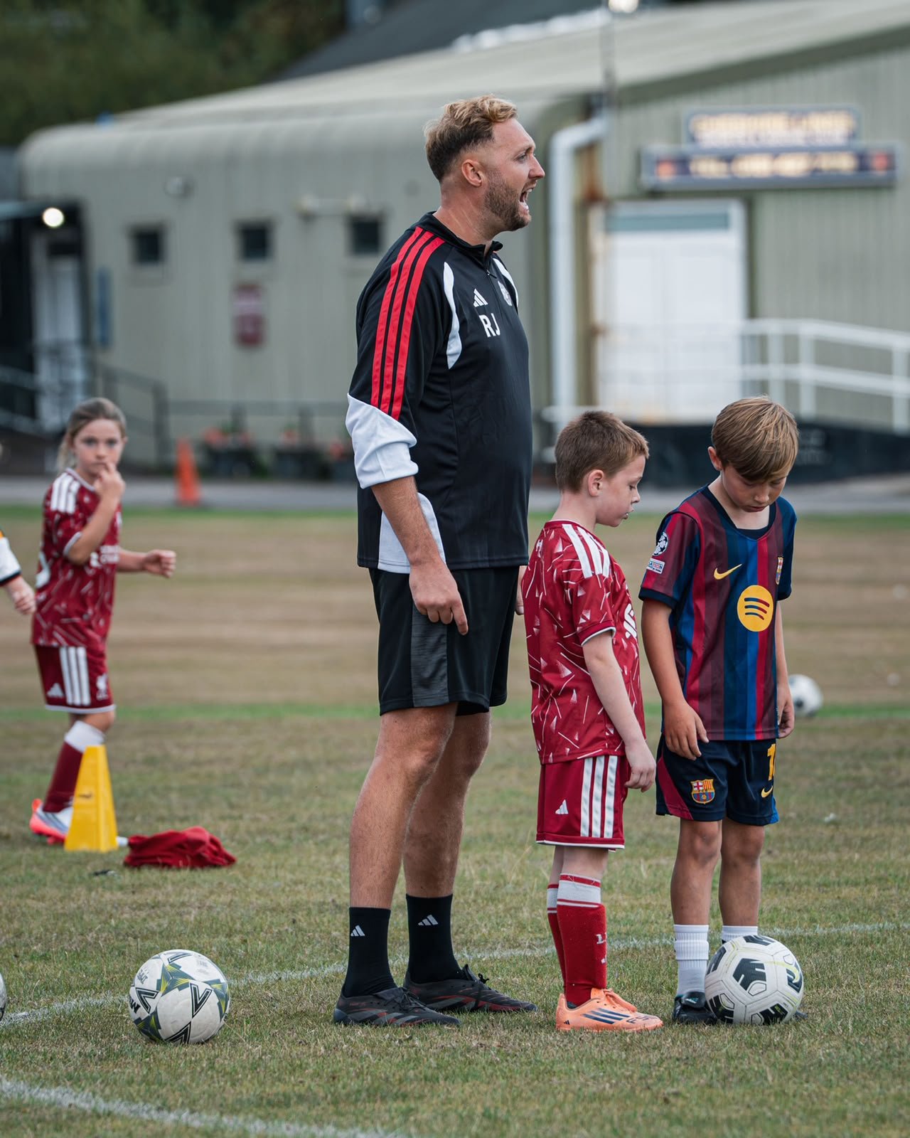 Footballers Choice Coaching training session