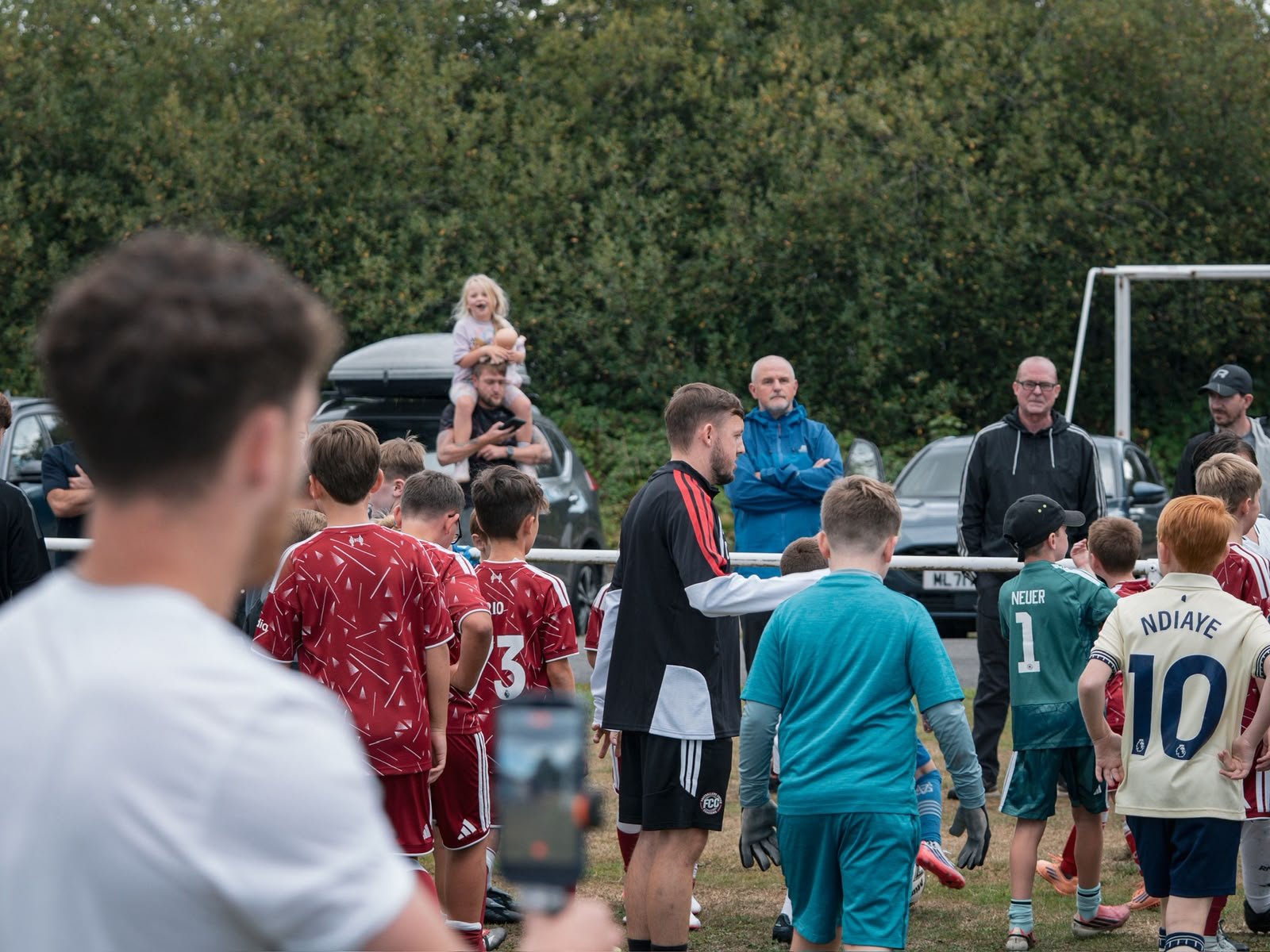 Footballers Choice Coaching training session